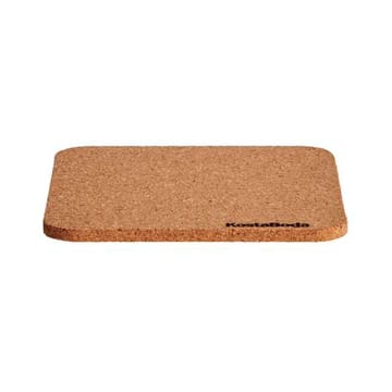 Viva glassunderlag 9,6x9,6 cm 4-pk - Kork - Kosta Boda