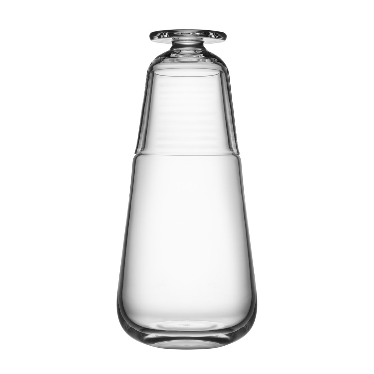 Kosta Boda - Viva Carafe With Small Glass - 90 cl, 90 cl - Karaffel - Matti Klenell - Glass