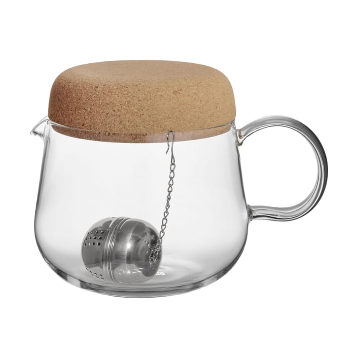 Viva tekanne med korklokk 1,2 L - Klar - Kosta Boda