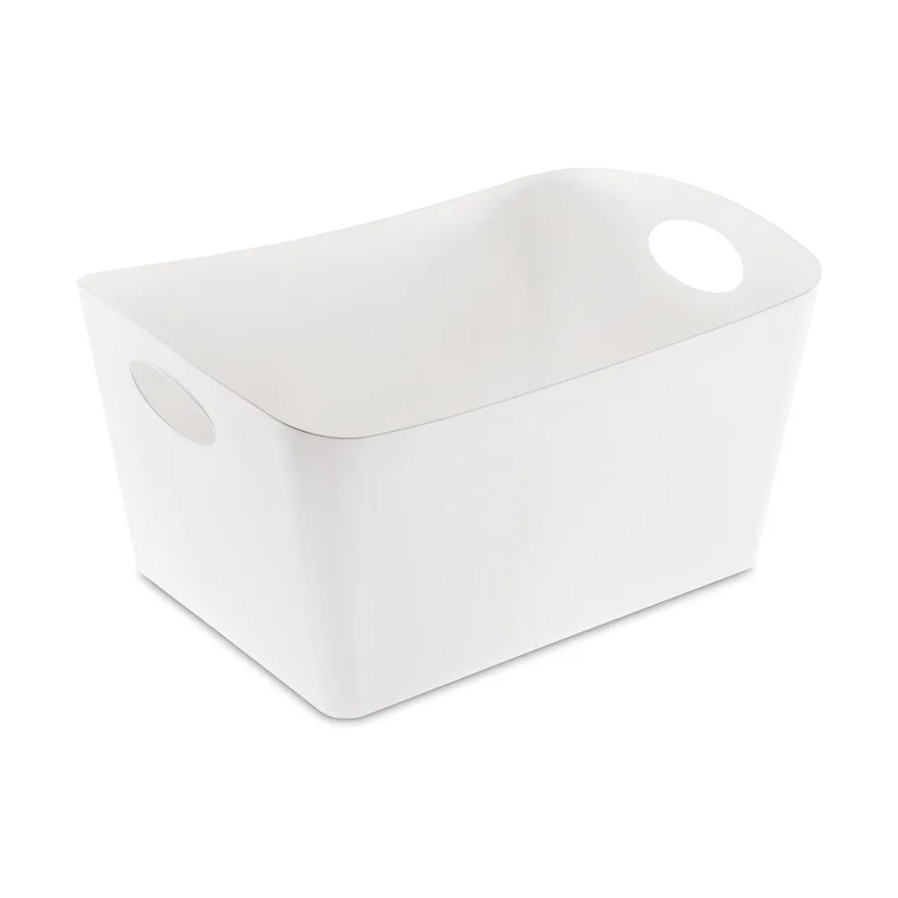 Boxxx oppbevaringsboks L 15 l, Recycled white Koziol