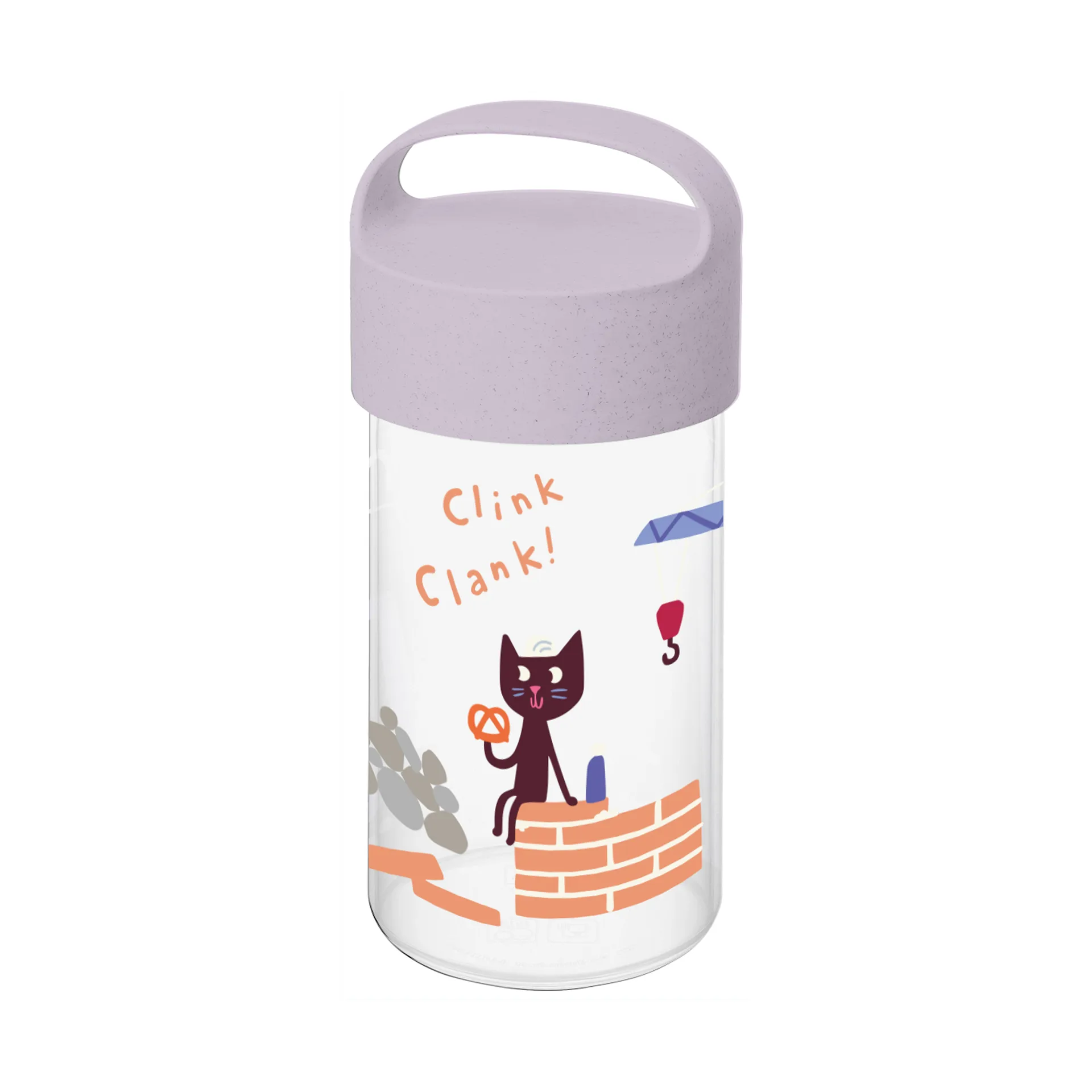 Buddy Snack vannflaske 50 cl, Lastebiler Koziol