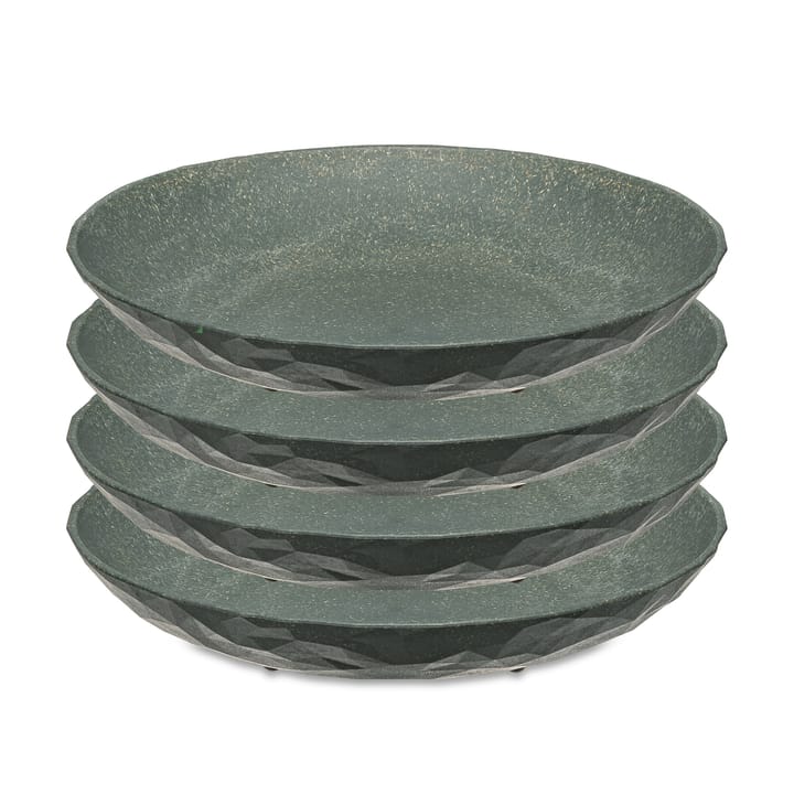 Club dyp tallerken Ø 22 cm 4-pakning - Nature ash grey - Koziol
