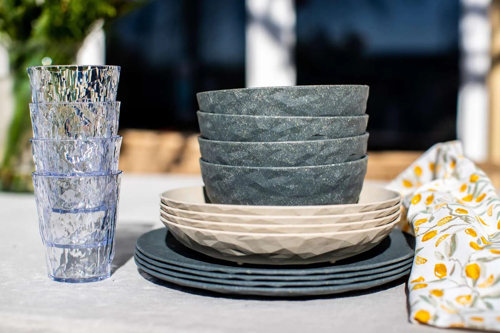 Club Göteborg servis 16 deler biocirk termoplast, Multi Koziol