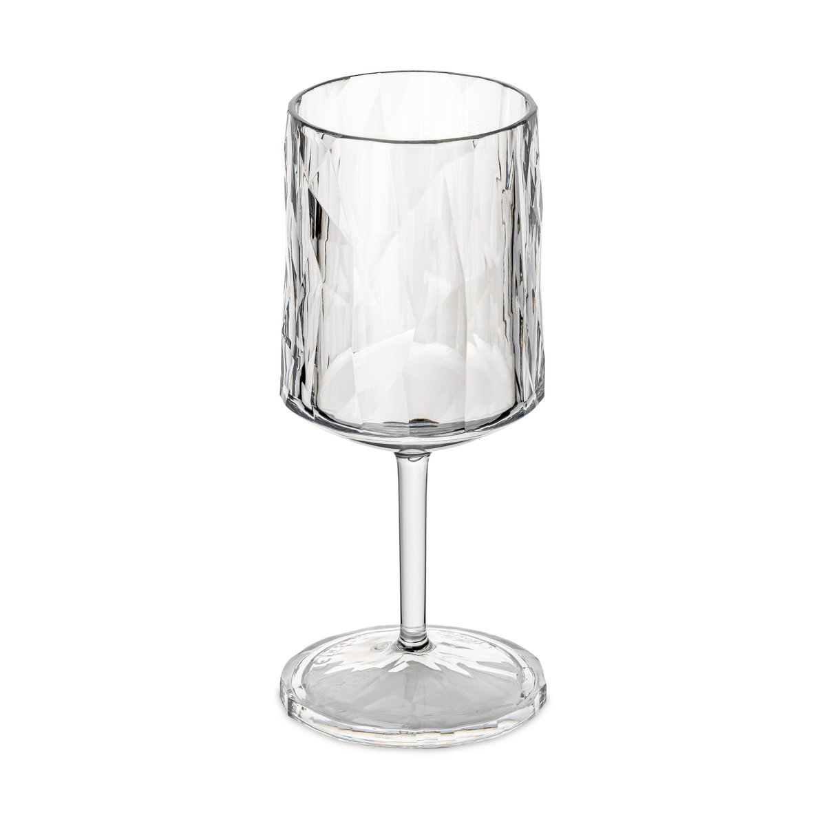 Koziol Club No. 21 vinglass plast 25 cl 2-pakning Krystallklar