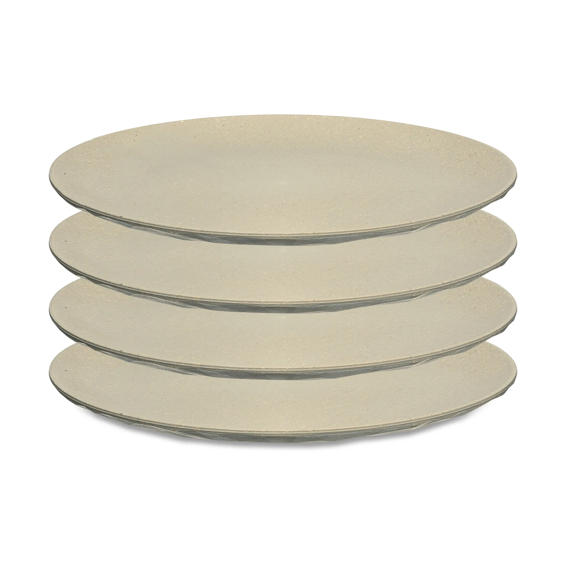 Club tallerken Ø 26 cm 4-pakning, Nature desert sand Koziol