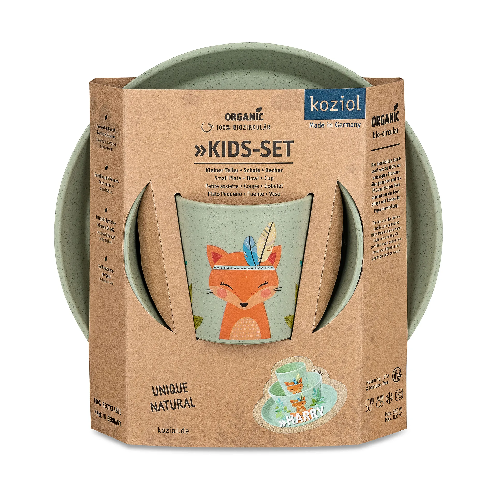 Connect barneservise 3 deler, Harry Koziol