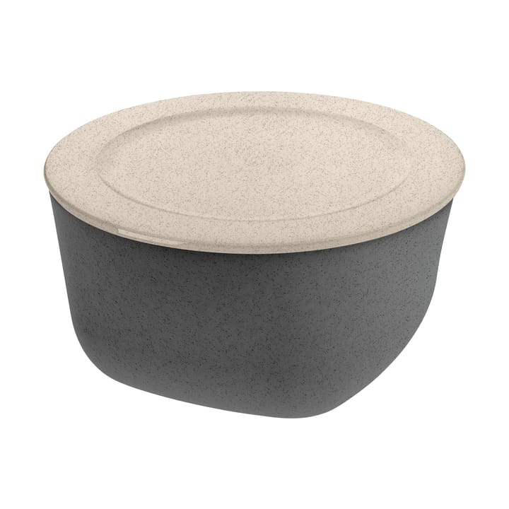 Connect bolle med lokk 4 L biocirk termoplast - Nature ash grey - Koziol