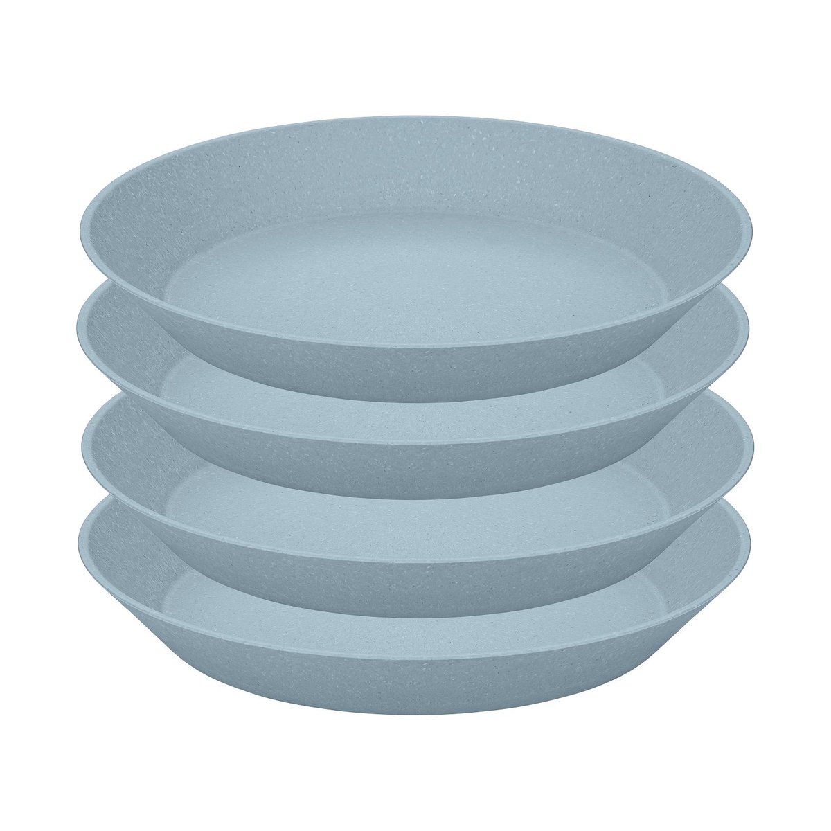 Connect dyp tallerken Ø 24 cm 4-pakning Nature flower blue