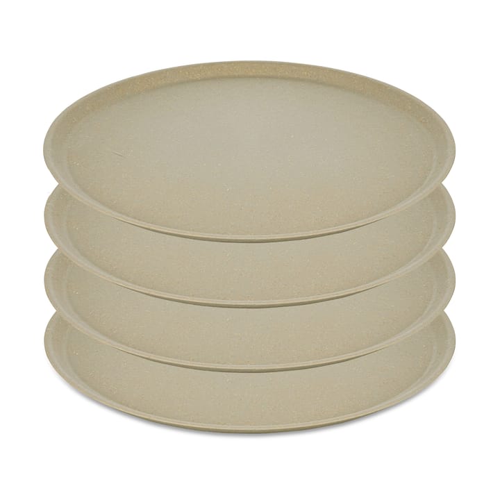 Connect tallerken Ø 25,5 cm 4-pakning - Nature desert sand - Koziol