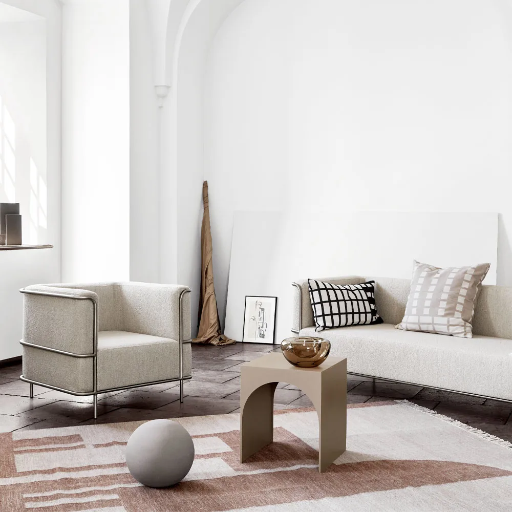 Arch sidebord, Beige, small Kristina Dam Studio