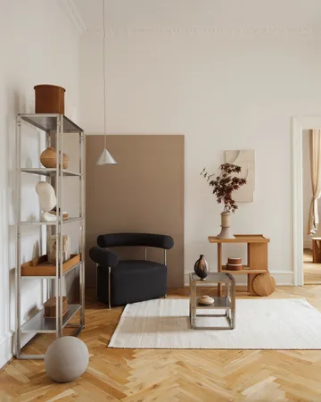 Axis sidebord 42x80 cm - Varm lakkert eik - Kristina Dam Studio