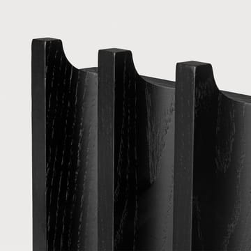 Column knaggrekke - Oak black lacquered - Kristina Dam Studio