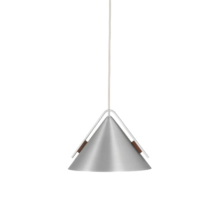 Cone pendel S - Aluminium-valnøtt - Kristina Dam Studio