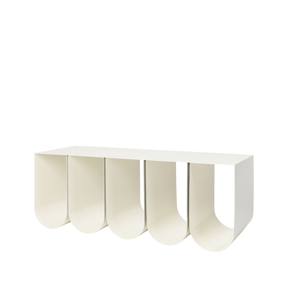 Kristina Dam Studio Curved benk Beige | Skandinavisk Design | Benker | Beige