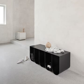 Curved benk - Beige - Kristina Dam Studio