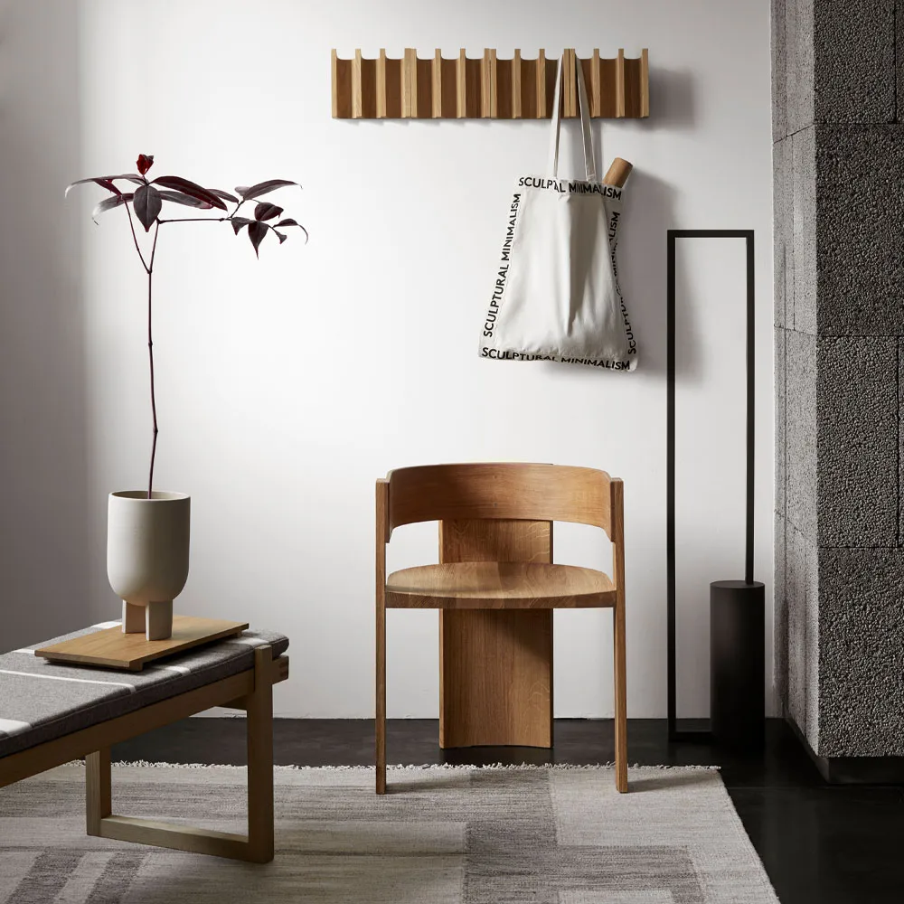 Cylinder gulvlampe, Black Kristina Dam Studio