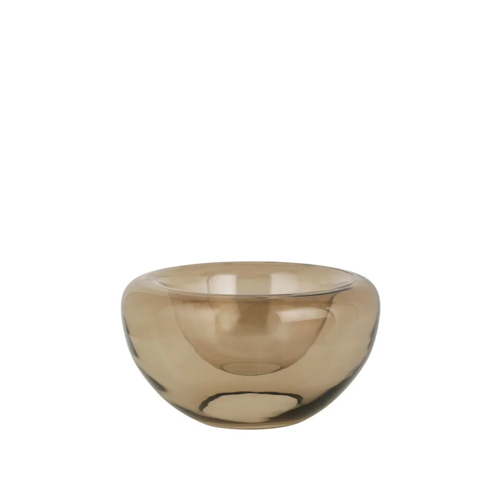 Opal Bowl skål, brown topaz, small Kristina Dam Studio