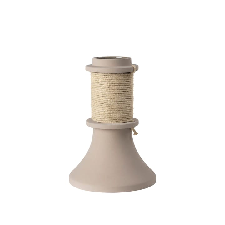 Rope vase 32,5 cm - Steingods-beige - Kristina Dam Studio