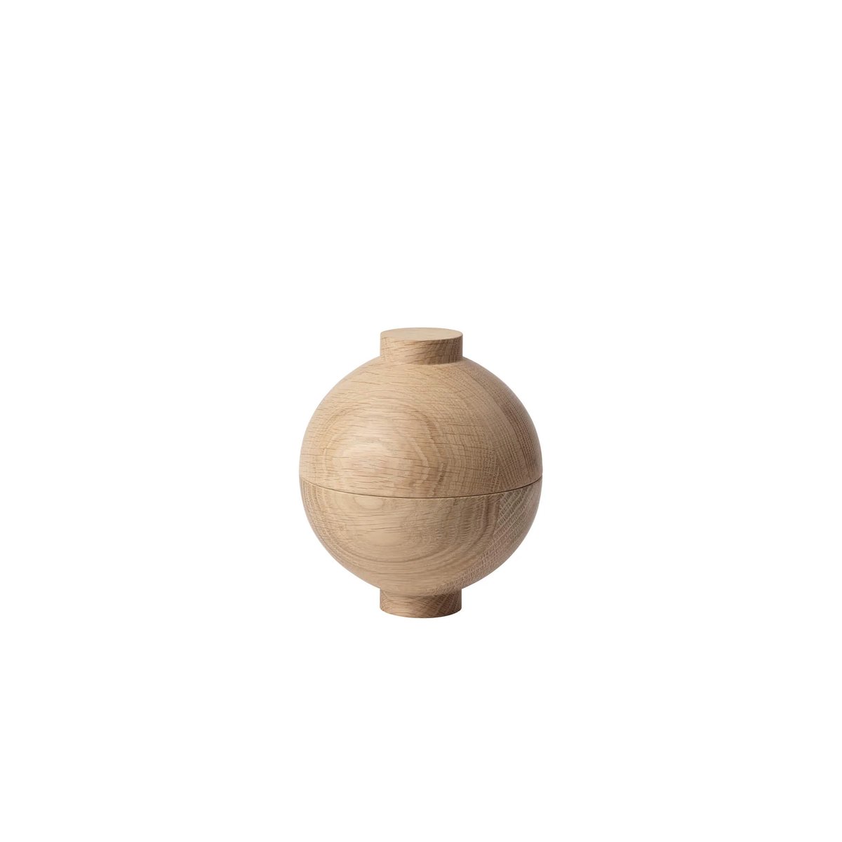 Kristina Dam Studio Wooden Sphere skål Ø12x15 cm Eik