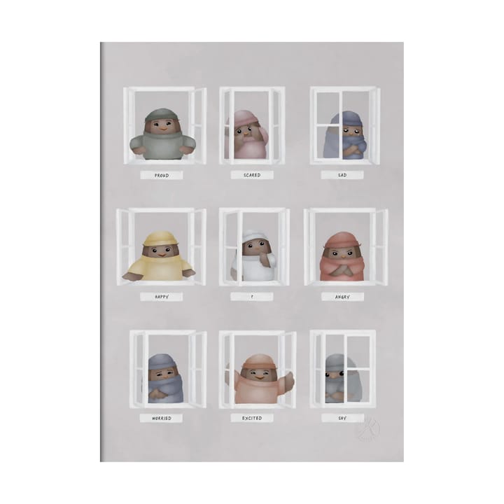 My Feelings poster - 30x40 cm - Kunskapstavlan®