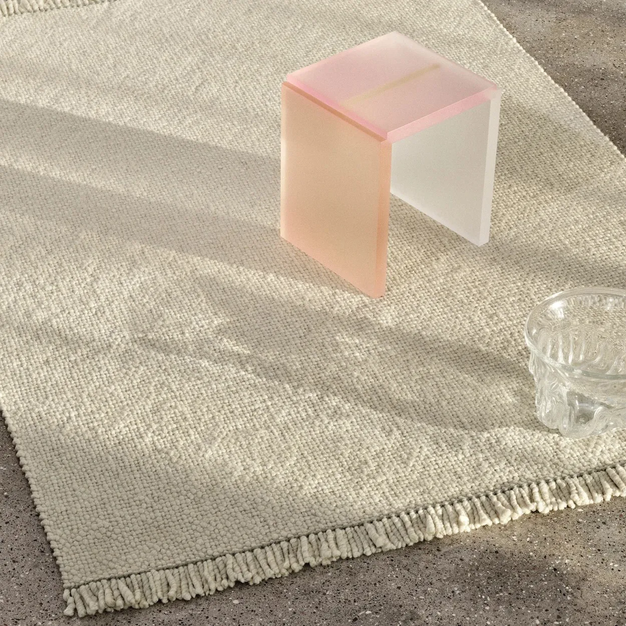 Bold Block teppe, 0110, 180x240 cm Kvadrat