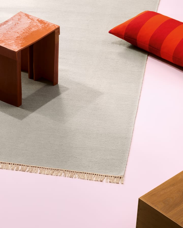 Vintage Naturally Coloured Fringes teppe, 7713, 180x240 cm Kvadrat