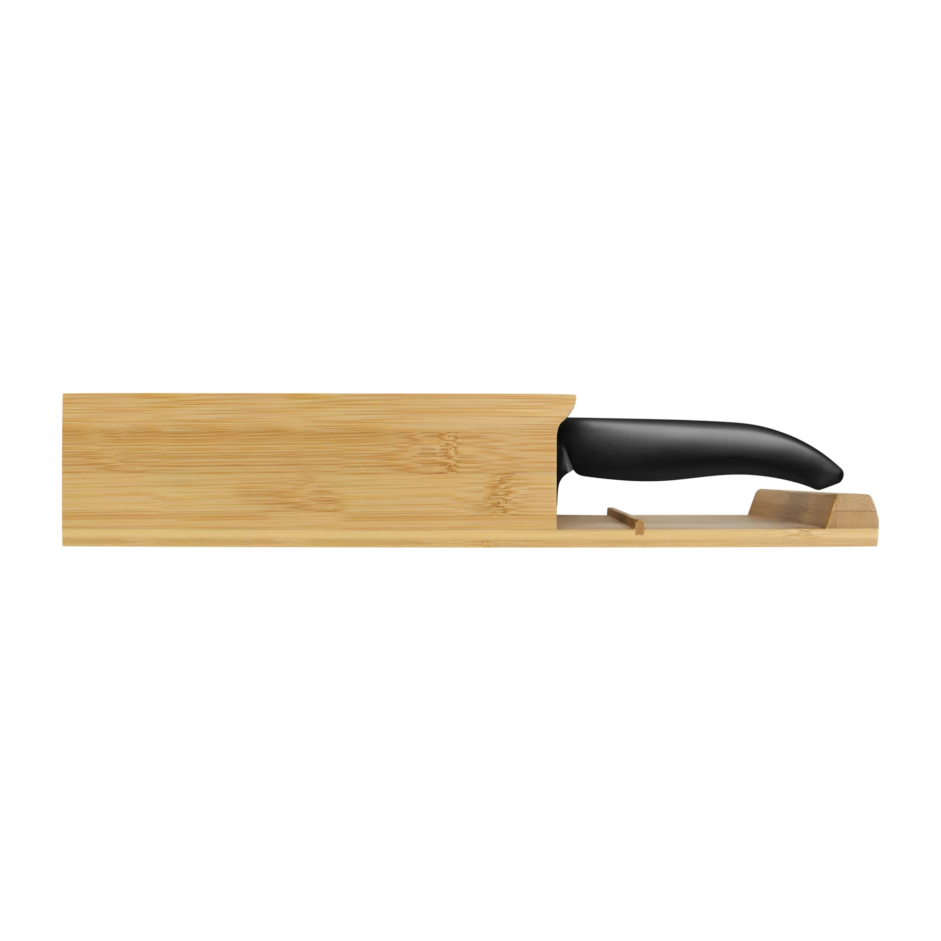 Kyocera knivblokk bambus for 4 kniver, 34 cm Kyocera