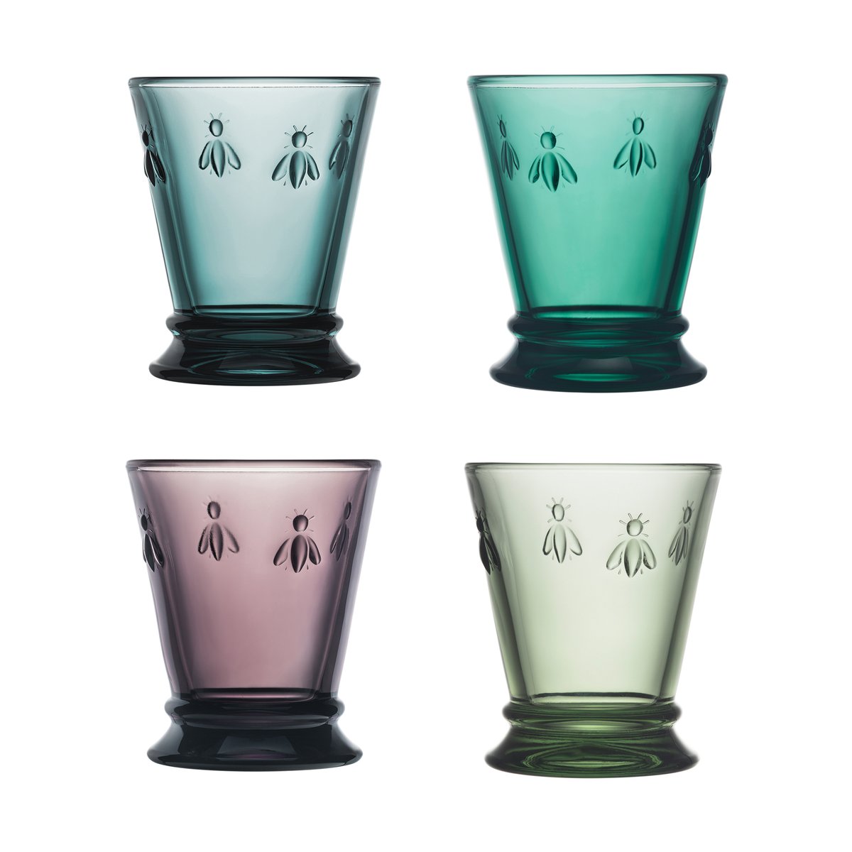 La Rochère Abeille drikkeglass 26 cl 4 deler Multi