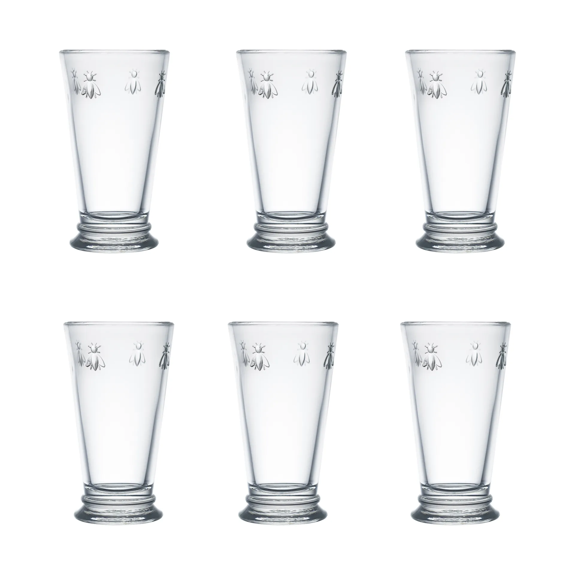 Abeille drinkglass 46 cl 6-pakning, Klar La Rochère