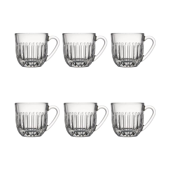 Ouessant espressoglass 9 cl 6-pakning - Klar - La Rochère