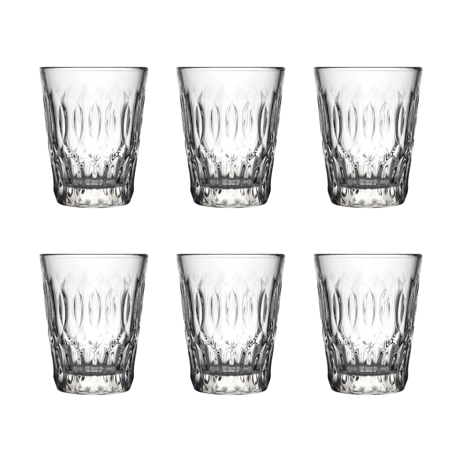 Verone drinkglass 25 cl 6-pakning, Klar La Rochère