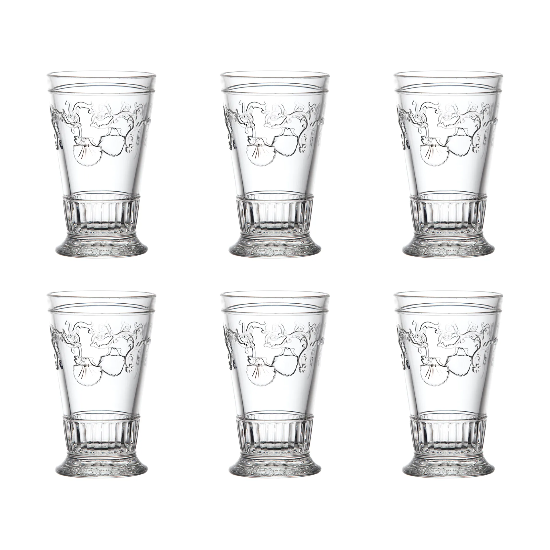 Versailles longdrinkglass 33 cl 6-pakning, Klar La Rochère
