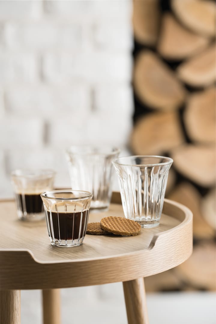 Zink Espressoglass 10 cl 6-pakning - Klar - La Rochère