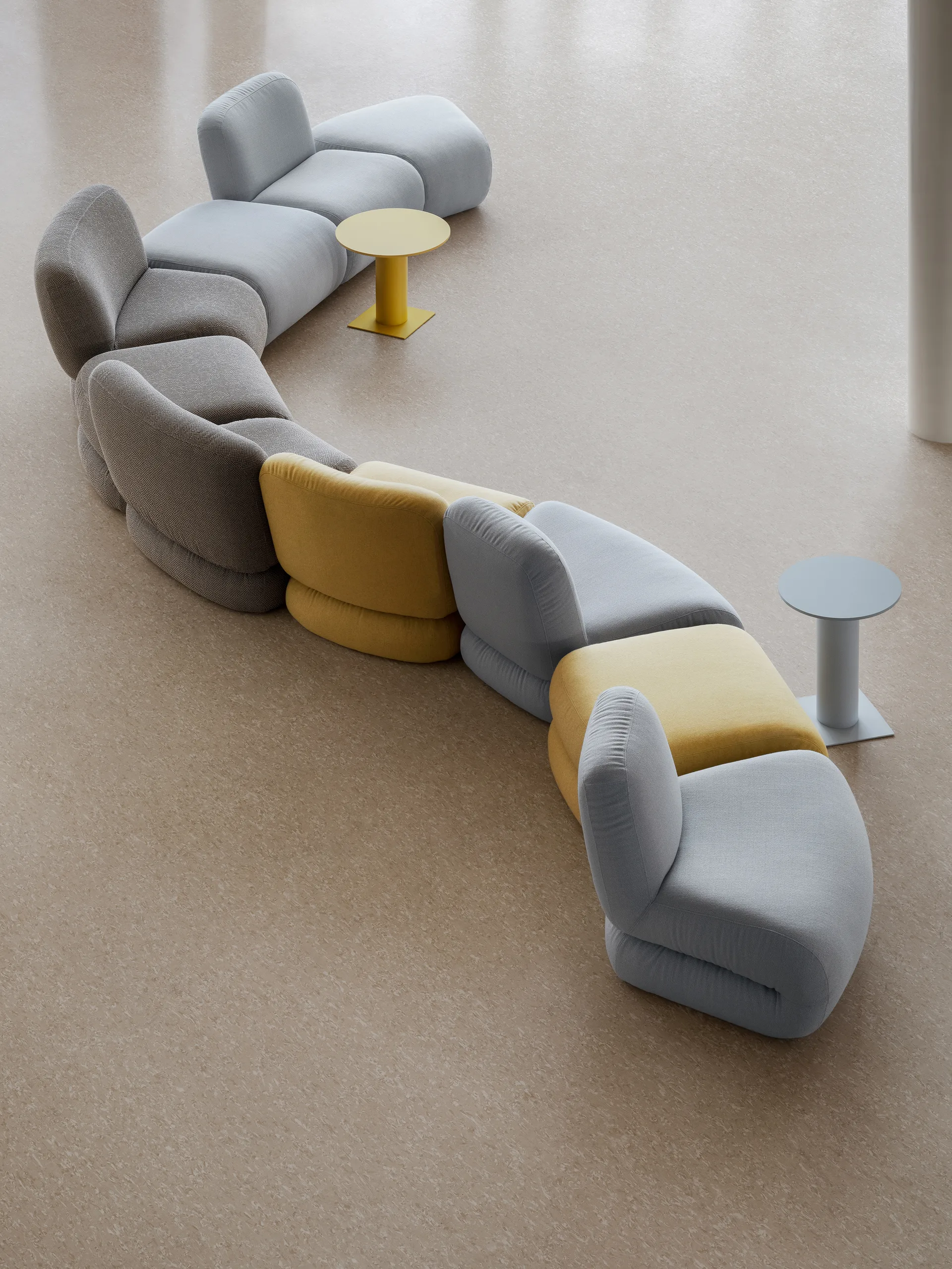 BAU fotpall, Vidar 0542 rød, rett Lammhults