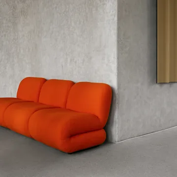 BAU sofa 3-seter, Zero beige - Lammhults