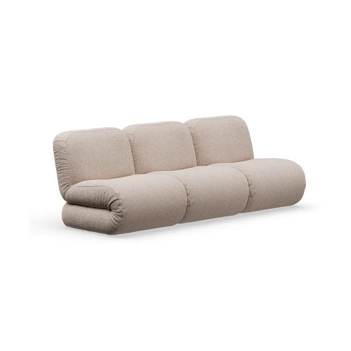 BAU sofa 3-seter, Zero beige - Lammhults