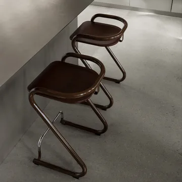 S70-3 barkrakk - Svart-krom - Lammhults