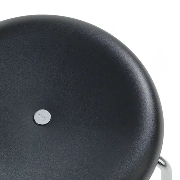 Taburett barkrakk - Svart-krom, 78 cm - Lammhults