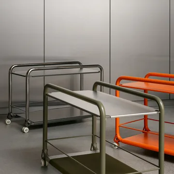 Tension trillebord - Krom-graphit texture - Lammhults