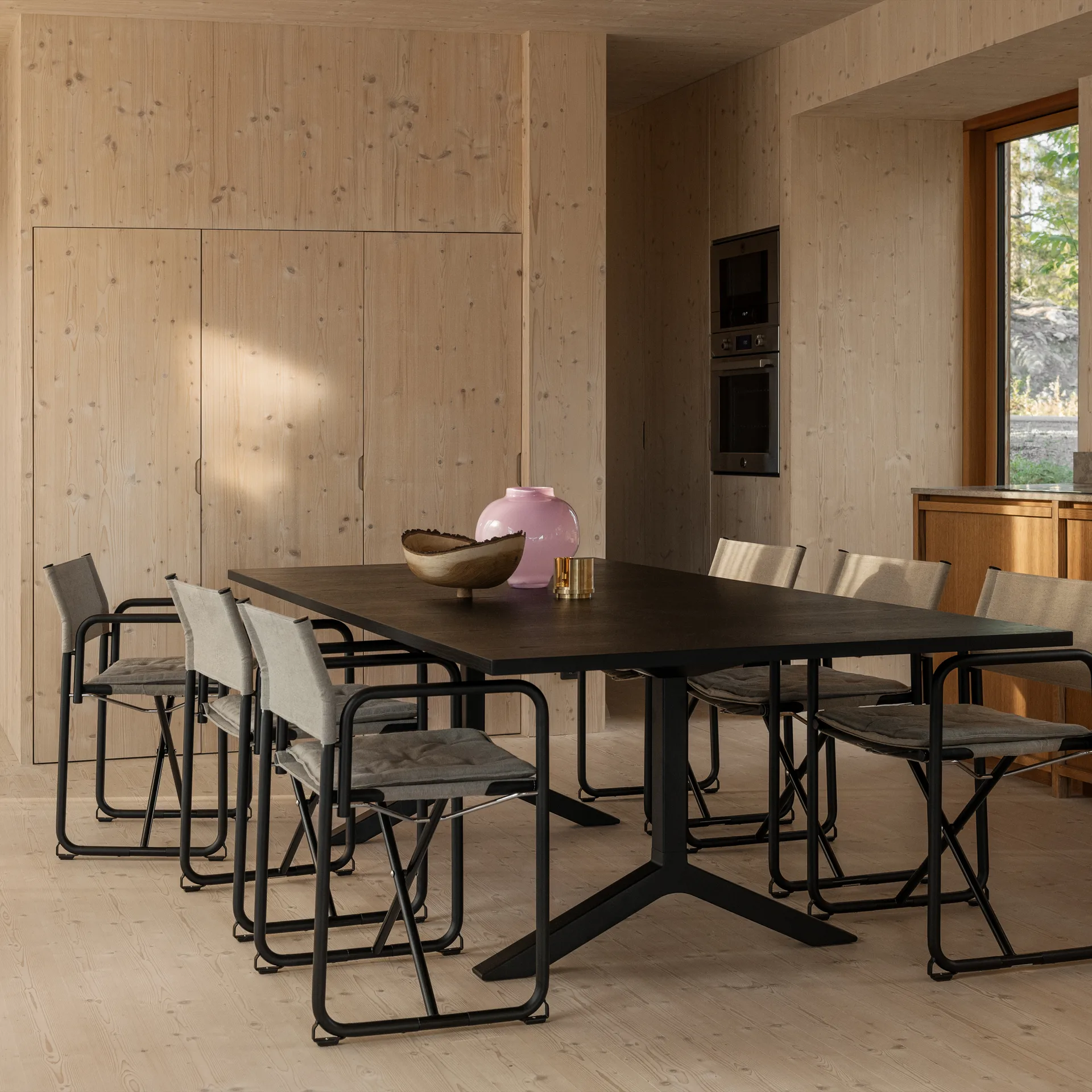 X75-2 armstol, Linnevev natur-krom Lammhults