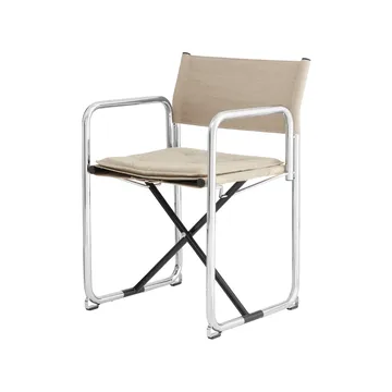 X75-2 armstol - Linnevev natur-krom - Lammhults