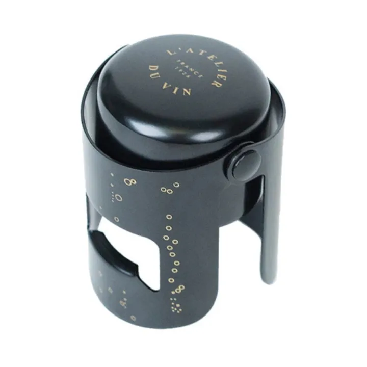 Bouchon Gard'Bulles flaskepropp - Svart - L'Atelier du Vin