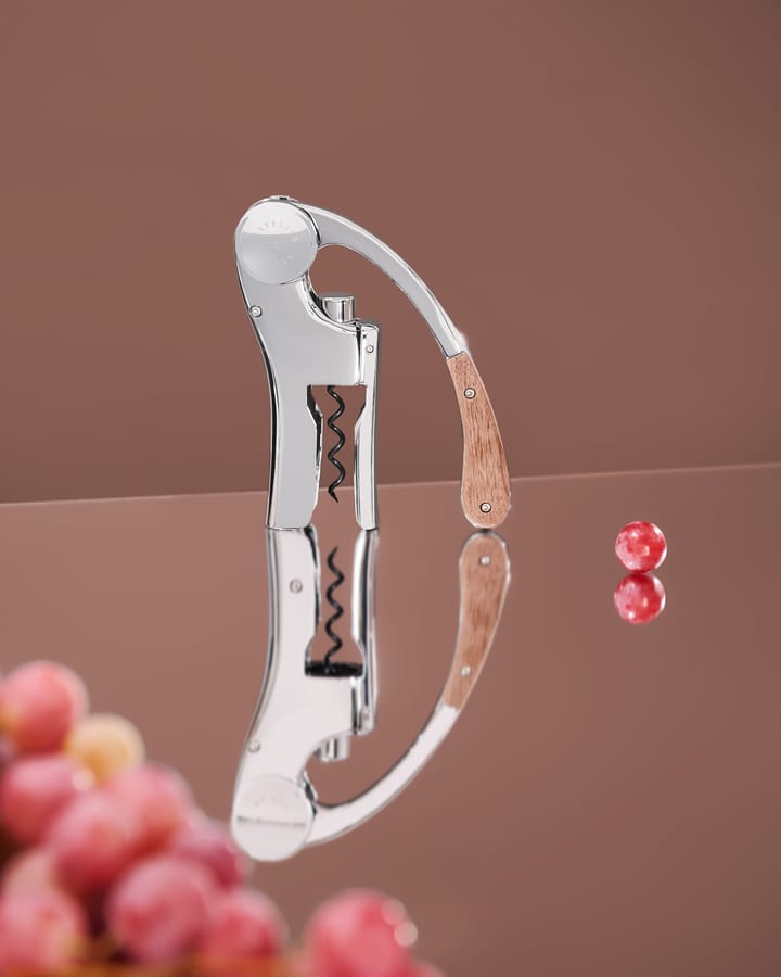 Oeno Motion korketrekker, Valnøtt-chrome L'Atelier du Vin