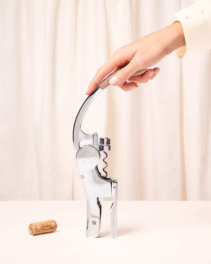 Oeno Motion korketrekker, Valnøtt-chrome L'Atelier du Vin