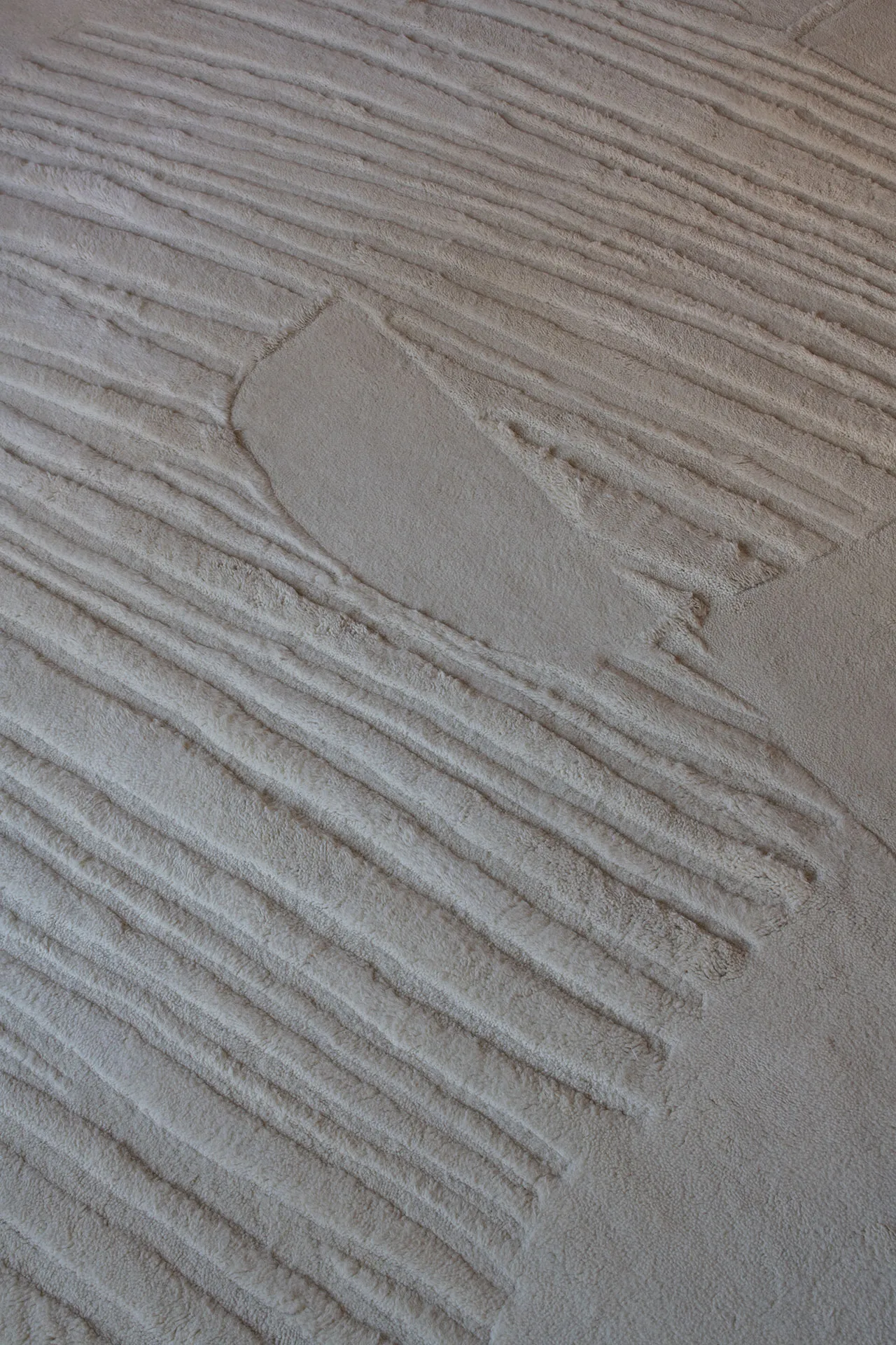 Artisan Guild ullteppe, Bone white, 180 x 270 cm Layered