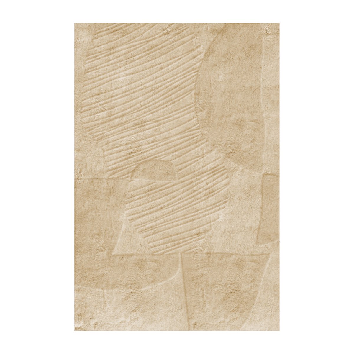 Bilde av Layered Artisan Guild ullteppe Dusty Mustard 250 x 350 cm