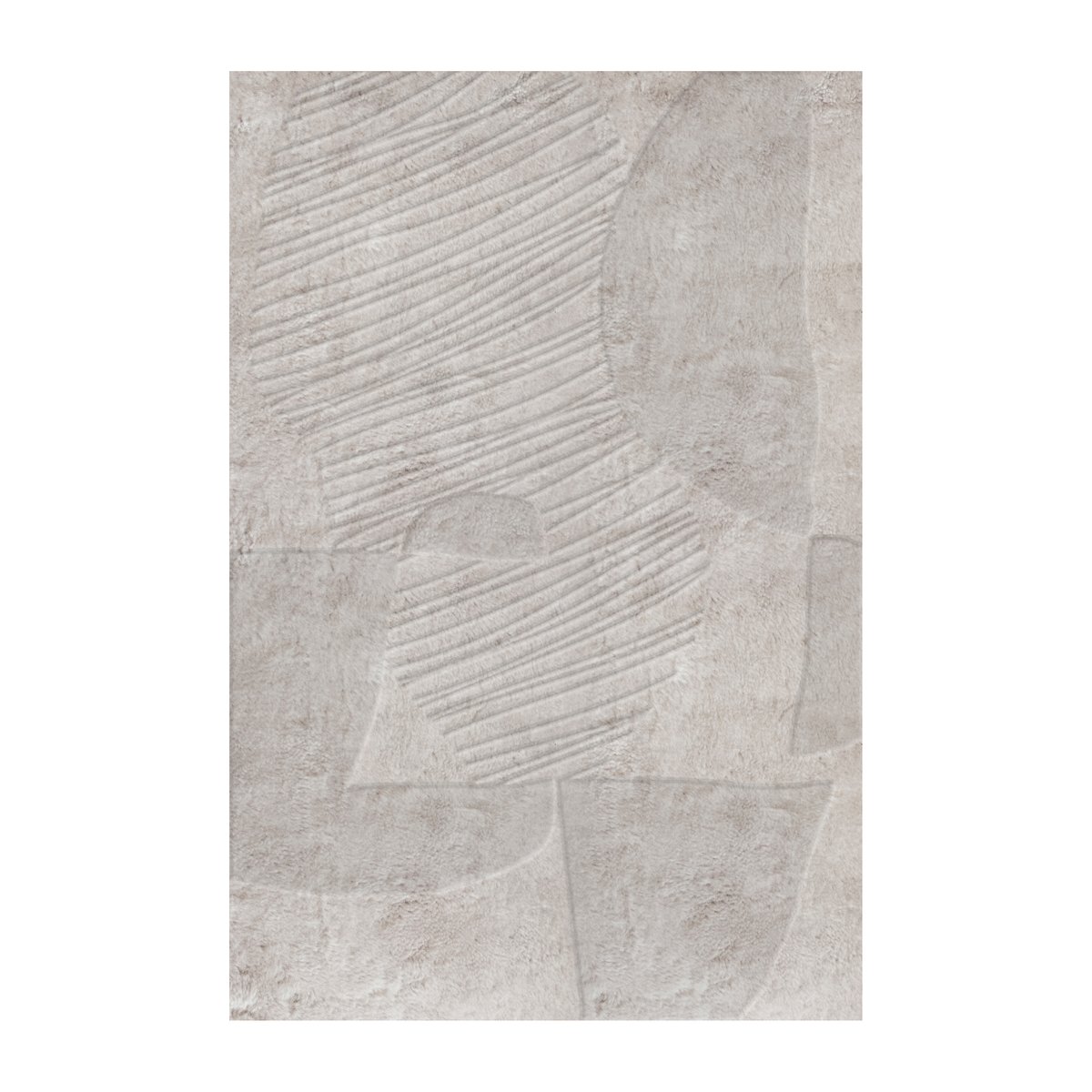 Bilde av Layered Artisan Guild ullteppe Francis pearl 180 x 270 cm