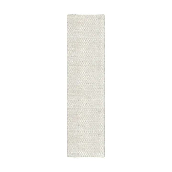 Barley jutematte - Bone white, 75x240 cm - Layered