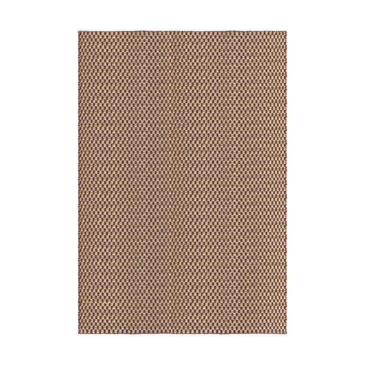 Barley jutematte - Burgundy, 200x300 cm - Layered