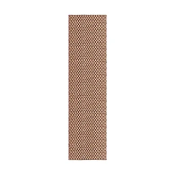 Barley jutematte - Burgundy, 75x240 cm - Layered